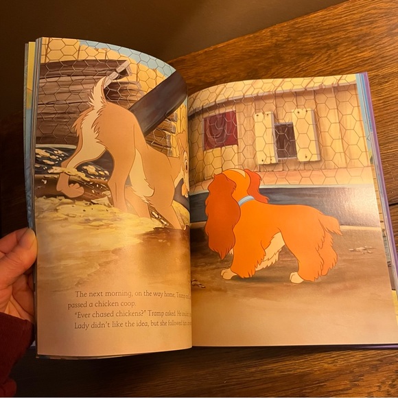 Disney Lady & The Tramp Hardcover Large Book - Picture 10 of 15